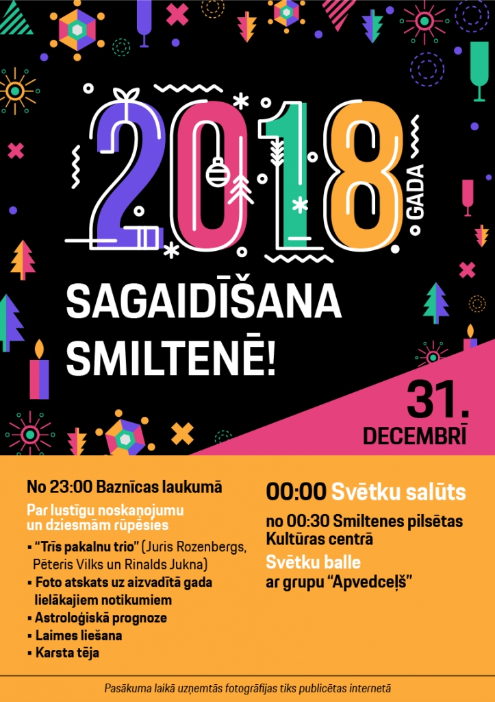  Sagaidīsim Jauno gadu Smiltenē!