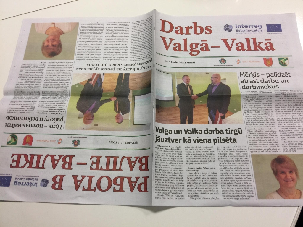 Avīze katrā pastkastītē par darba iespējām