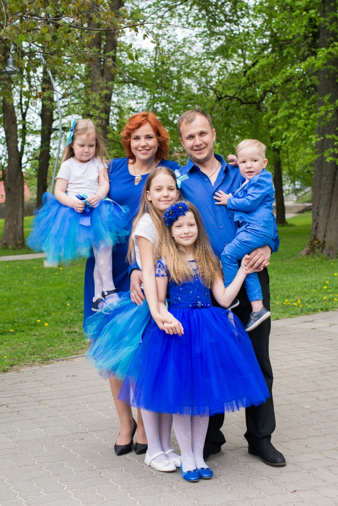 Pieci bērni ģimenē – liela atbildība un apzināts lēmums
