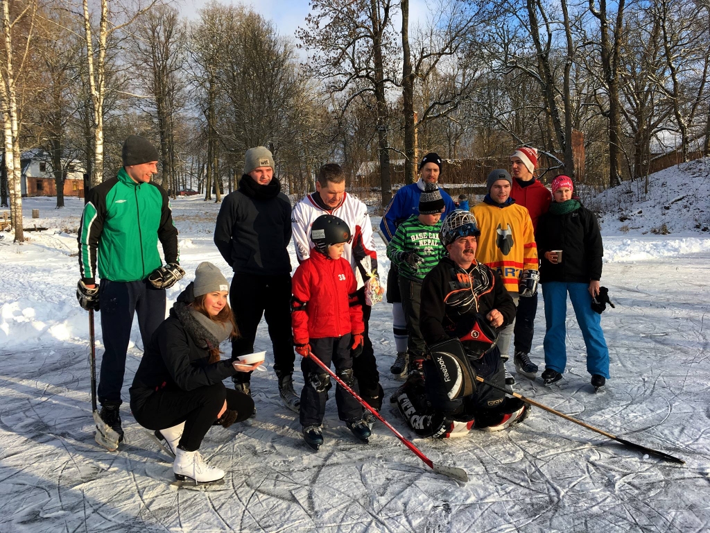 Izbauda  ziemas priekus