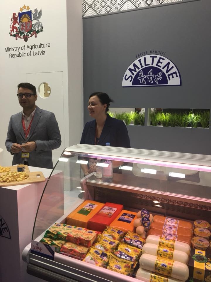 Arī "Smiltenes Piens" un "Kārumu fabrika" piedalīsies pārtikas izstādē Dubaijā "Gulfood 2018"