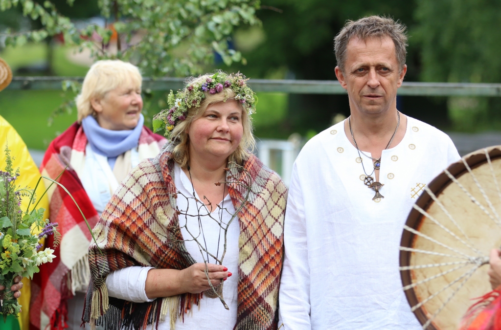 FOTO: Blomes pagasta "Jeberlejā" aizvadīta Zāļu un pirts diena