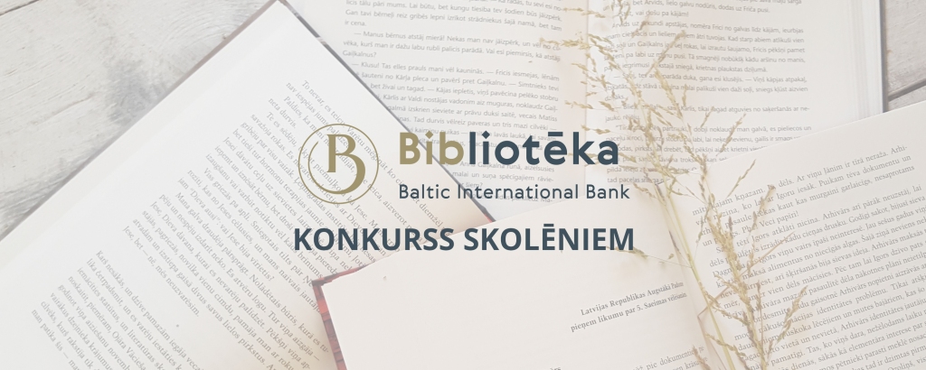KONKURSS: Uzdāvini savas skolas bibliotēkai 100 jaunas grāmatas!