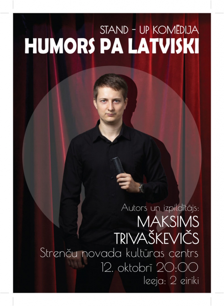 Stand-up komēdija "Humors pa latviski" 