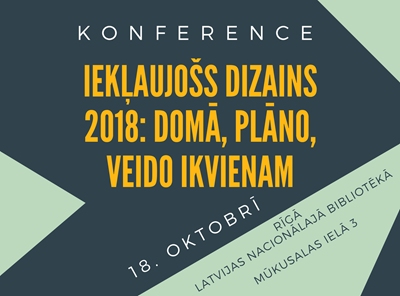 LM organizē konferenci "Iekļaujošs dizains 2018: domā, plāno, veido ikvienam"