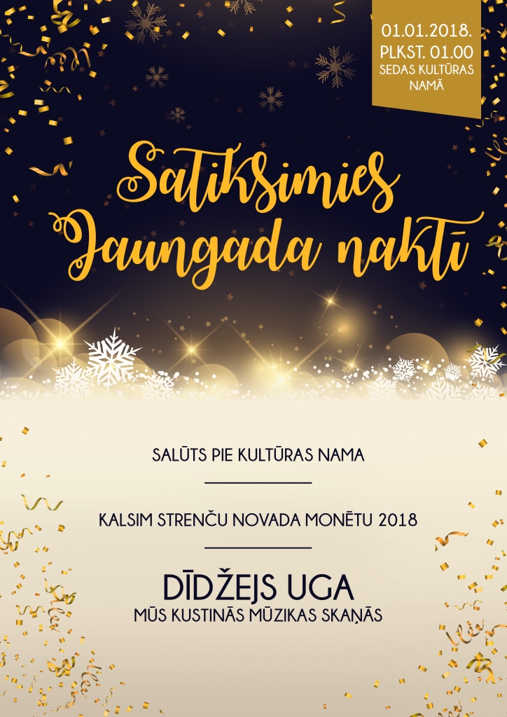 Satiksimies Jaungada naktī!