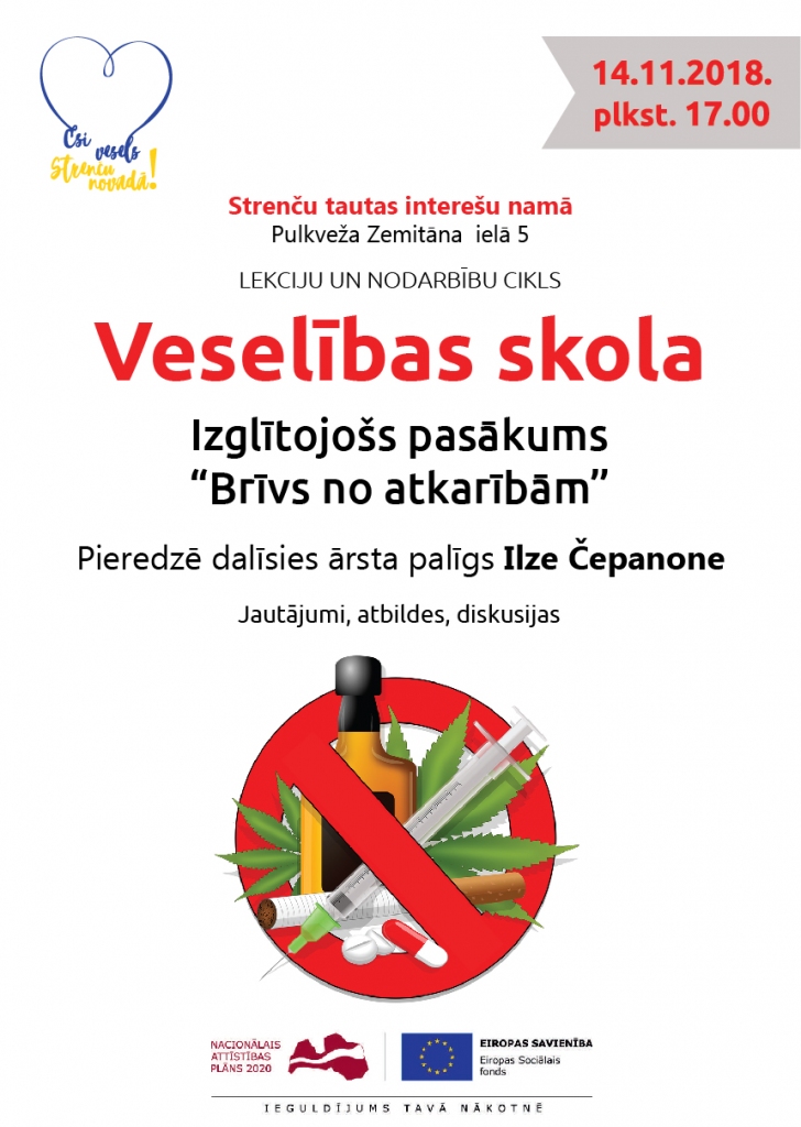 Lekciju un nodarbību cikls "Veselības skola"