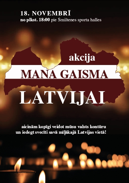 Akcija "Mana gaisma Latvijai"