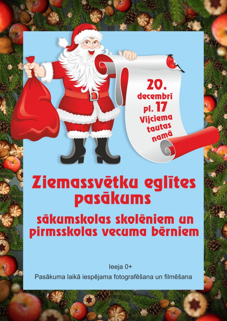 Ziemassvētku eglītes pasākums Vijciemā