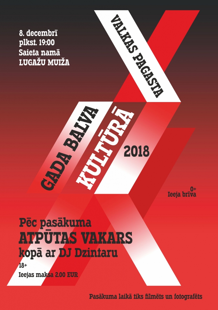 Valkas pagasta "Gada balva kultūrā 2018"