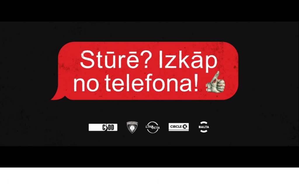 Kampaņā “Izkāp no telefona!” CSDD uzsāk cīņu ar mobilā telefona “nozombētiem” autovadītājiem