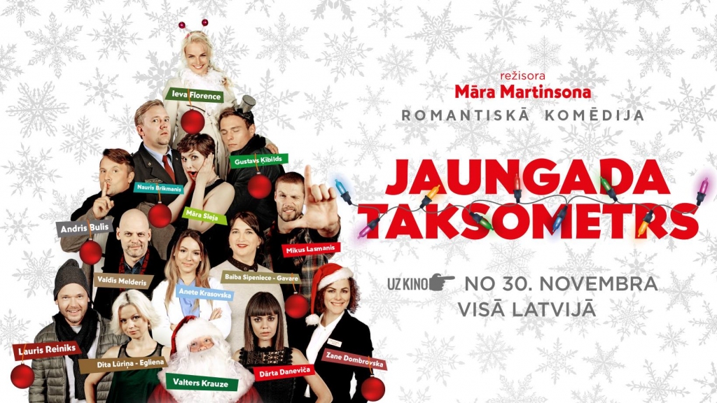 Kino seanss "Jaungada taksometrs" Valkas pilsētas kultūras namā