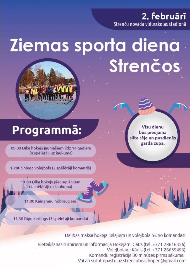 Ziemas sporta diena Strenčos