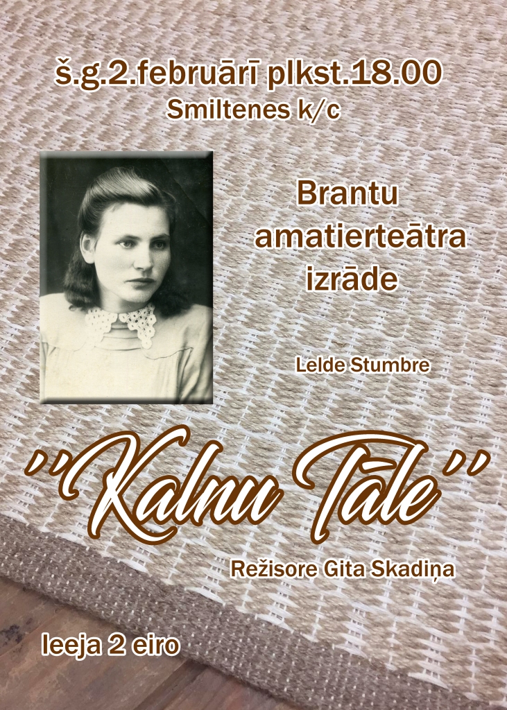 Brantu amatierteātra izrāde “Kalnu Tāle”