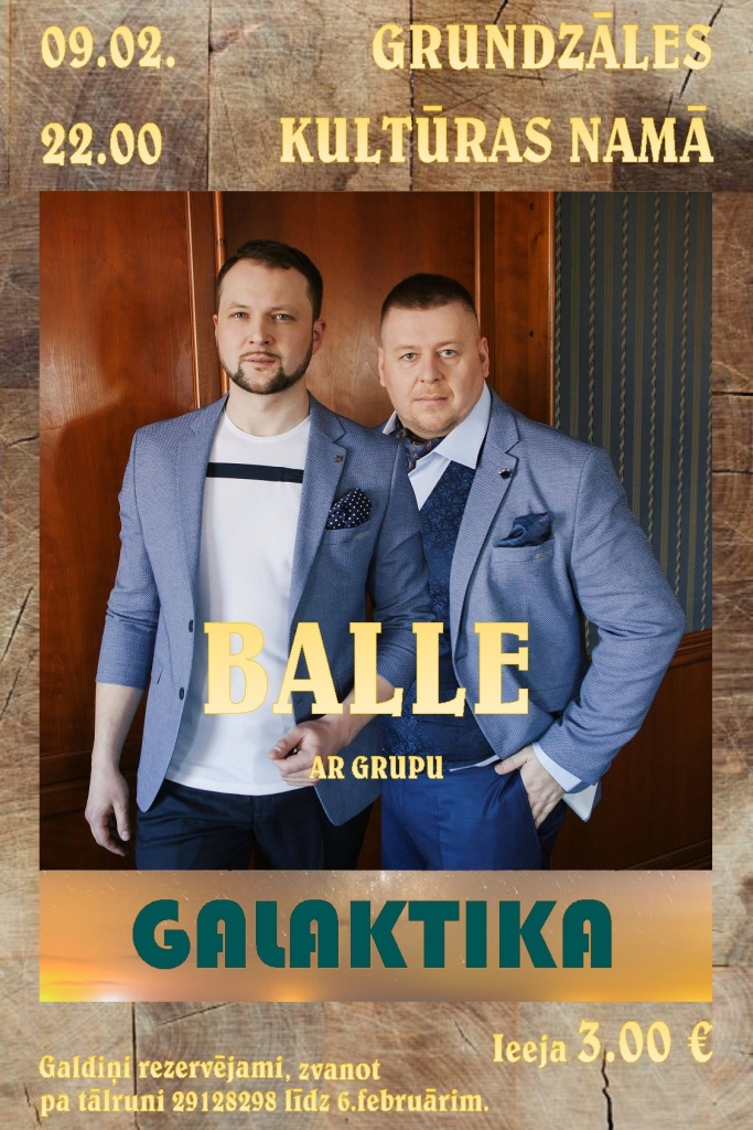 Balle ar grupu "Galaktika"