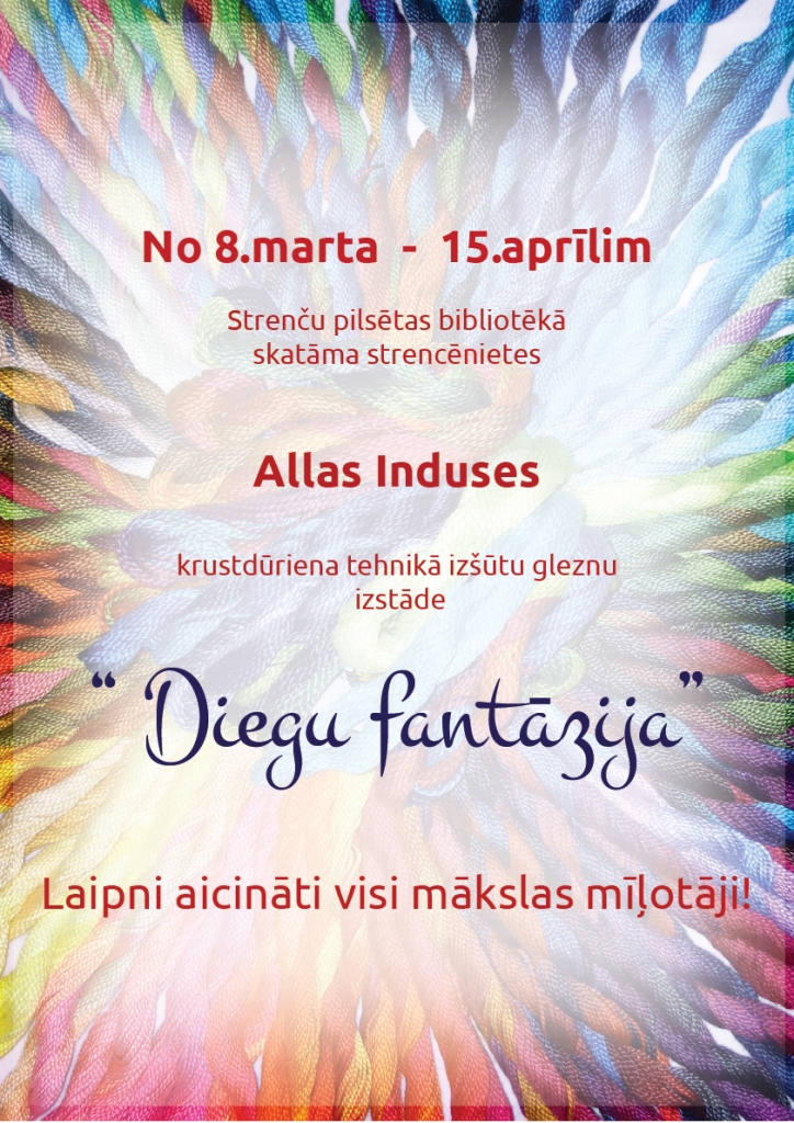 Izstādes "Diegu fantāzija" atklāšana