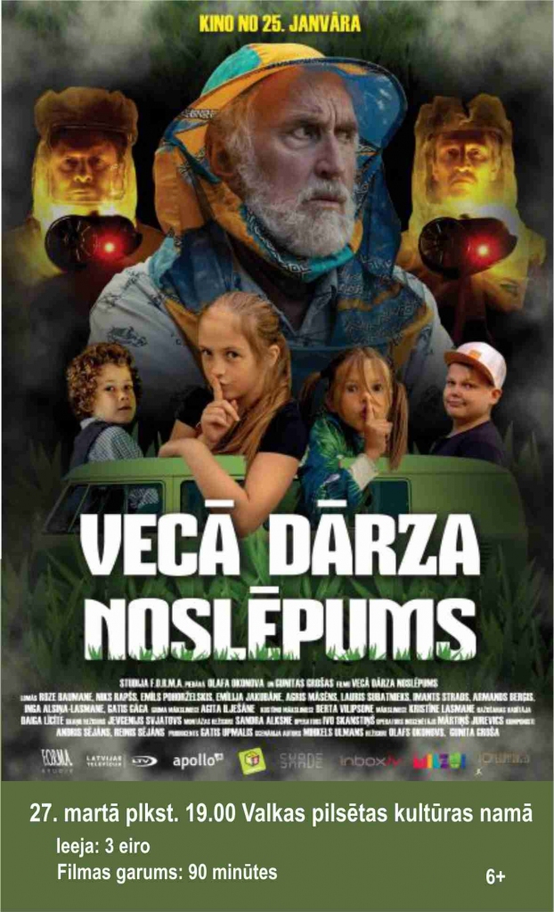 Spēlfilma "Vecā dārza noslēpums"