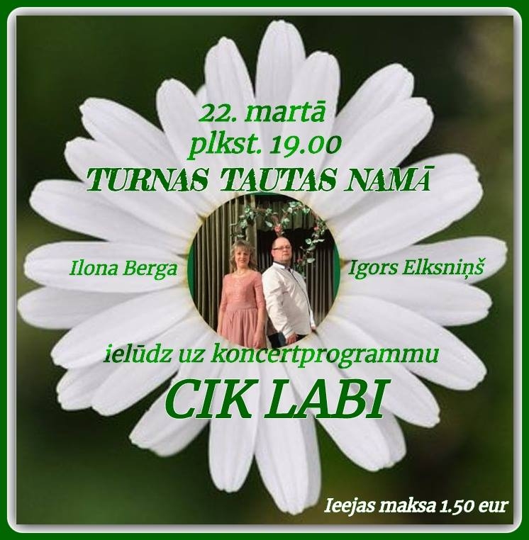 Koncertprogramma "Cik labi" 