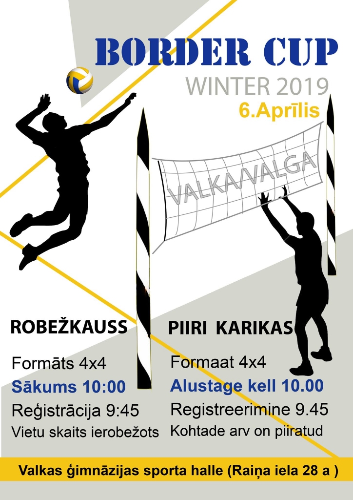 Robežkauss volejbolā Ziema 2019