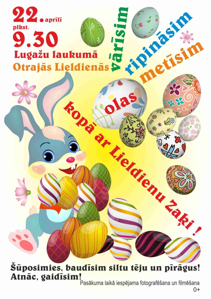 Otrajās Lieldienās Lugažu laukumā