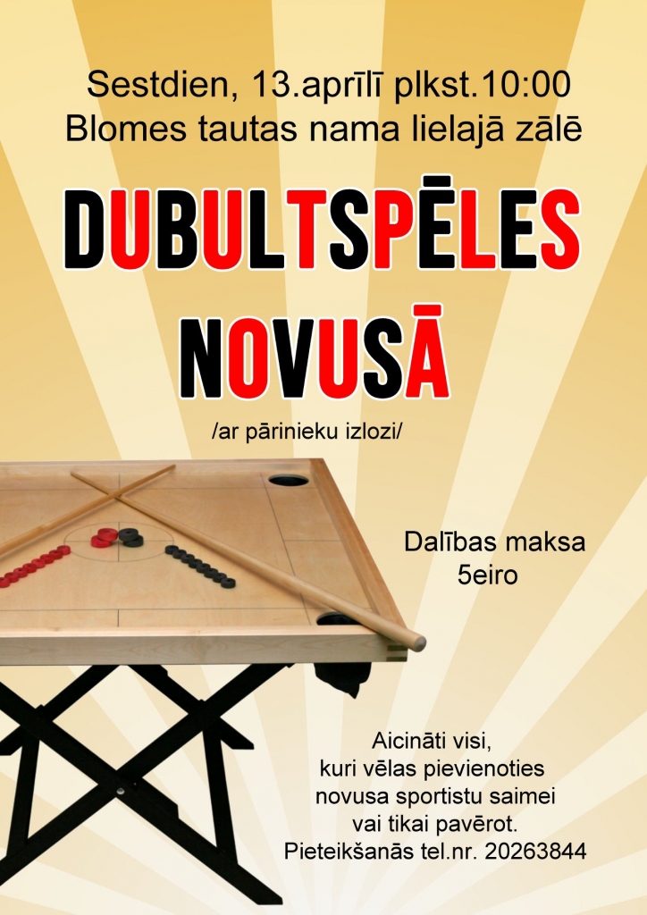 Dubultspēles novusā