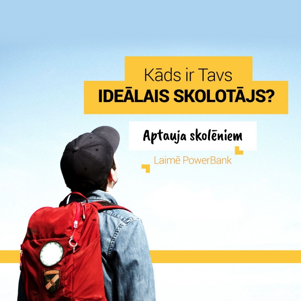 Skolēnus aicina piedalīties aptaujā un atrast ideālo skolotāju!