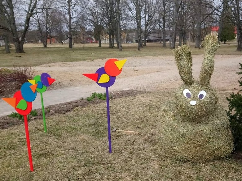 Zaķis ieradīsies  arī tirgus laukumā
