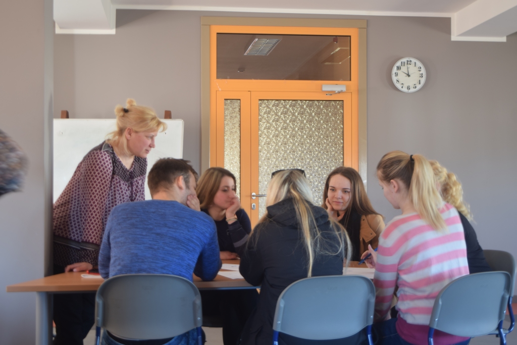 Smiltenes tehnikumā LLU docentes Līgas Proškinas lekcija