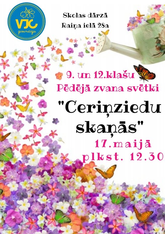 Pēdējā zvana svētki "Ceriņziedu skaņās"