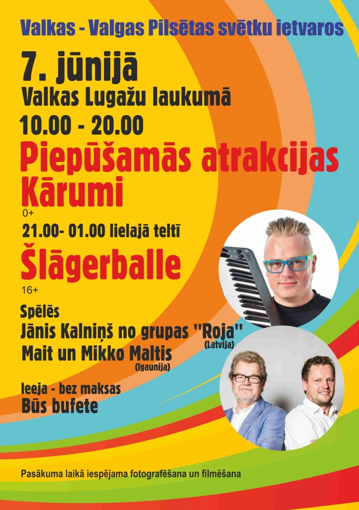 Valkas/Valgas pilsētas svētku šlāgerballe