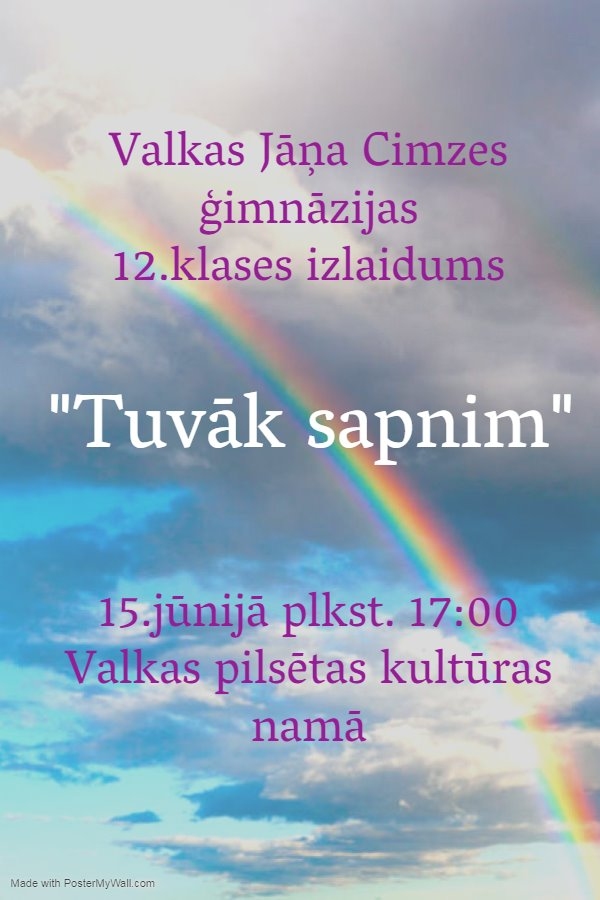 12.klases izlaidums "Tuvāk sapnim"