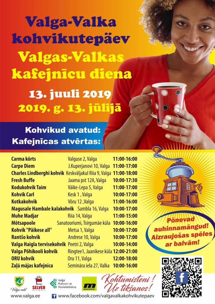 Valgas-Valkas kafejnīcu diena