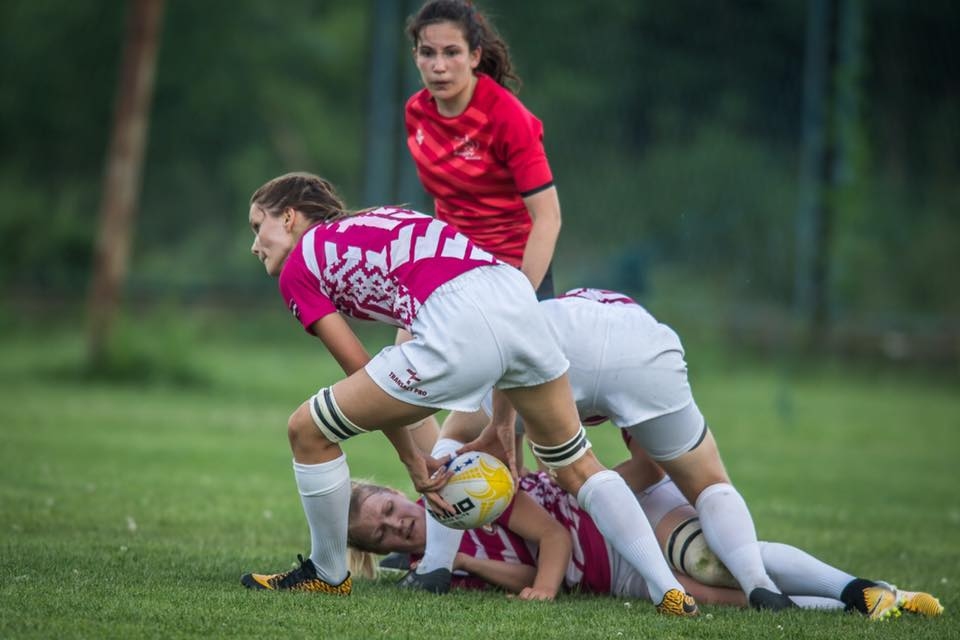 Grundzāliete Daniela Šakociņa debitē Latvijas sieviešu regbija izlasē