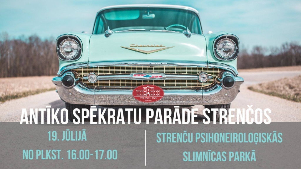 Antīko spēkratu pārāde Strenčos