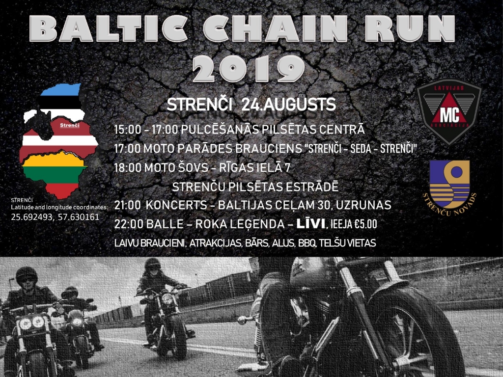 Baltic chain run Strenči