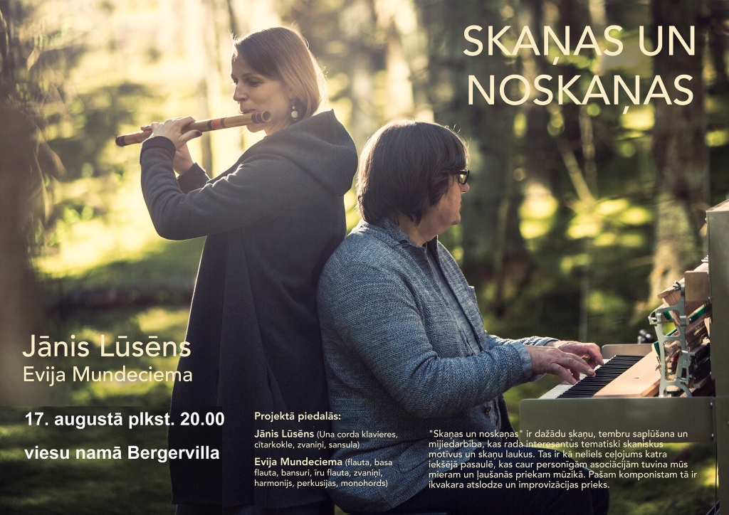 Sajūtu vakars ar Jāni Lūsēnu "Skaņas un noskaņas"