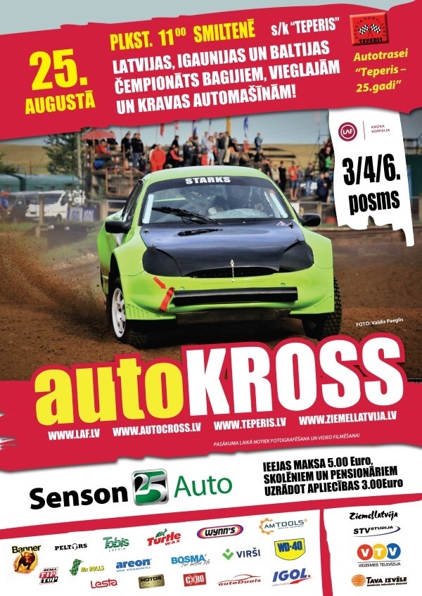 Atokross - Latvijas, Igaunijas un Baltijas čempionāts bagijiem, vieglajām un kravas automašīnām 