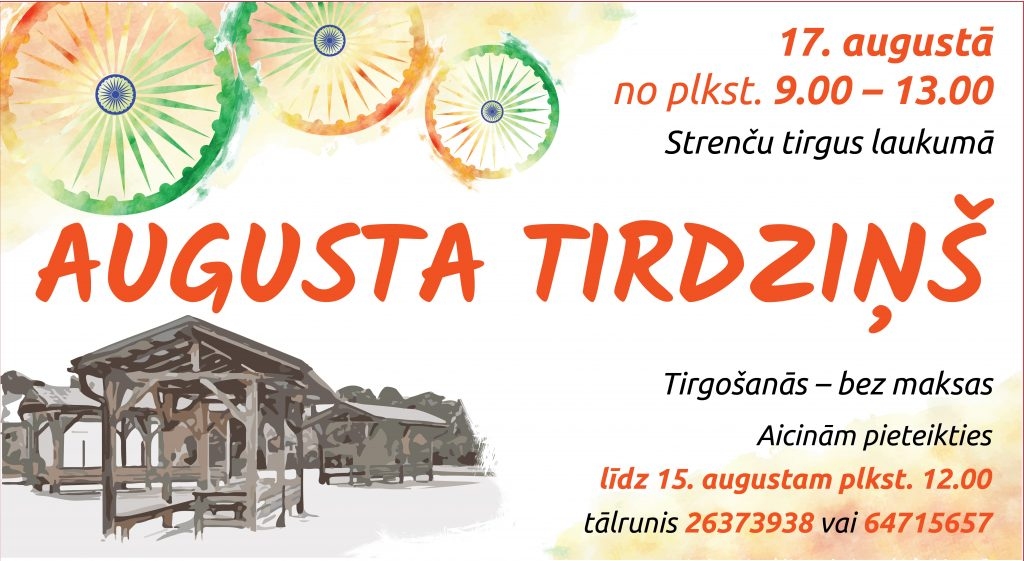 Augusta tirdziņš Strenčos