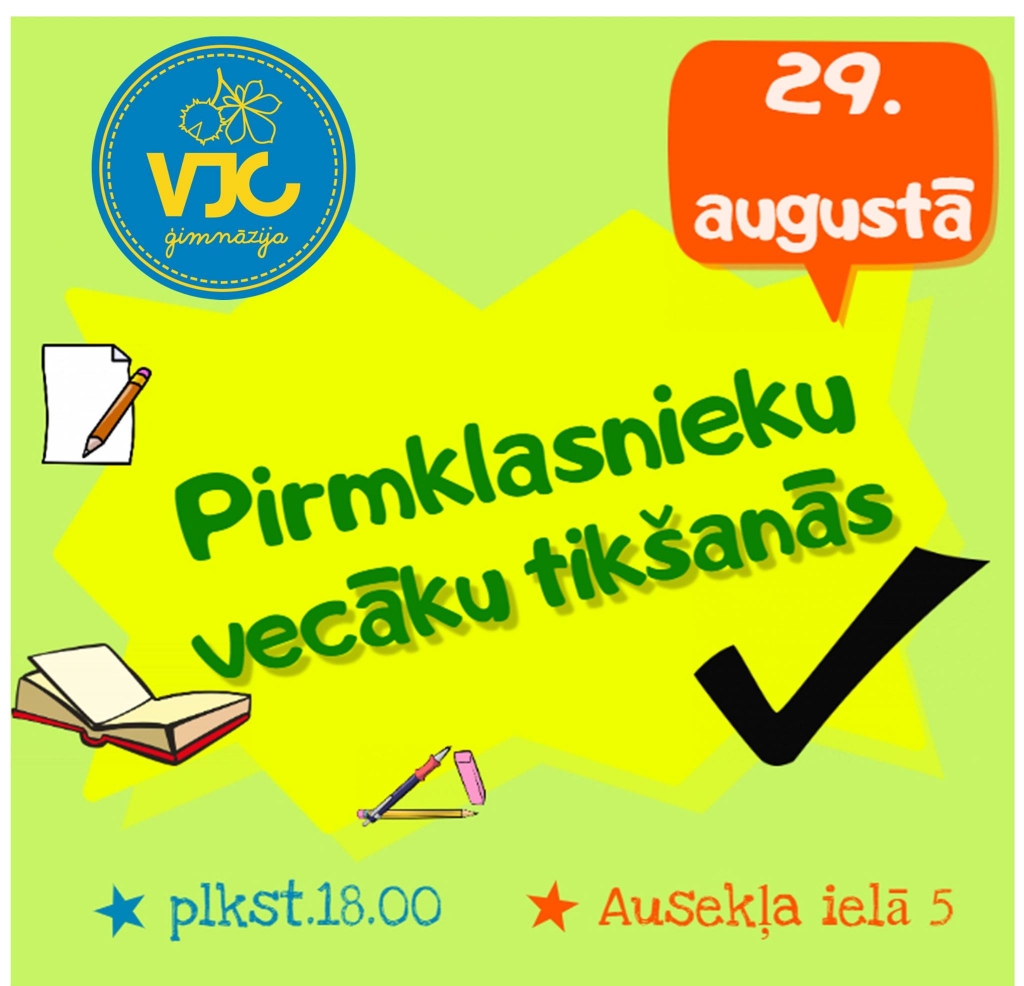 Pirmklasnieku vecāku tikšanās Valkas Jāņa Cimzes ģimnāzijā