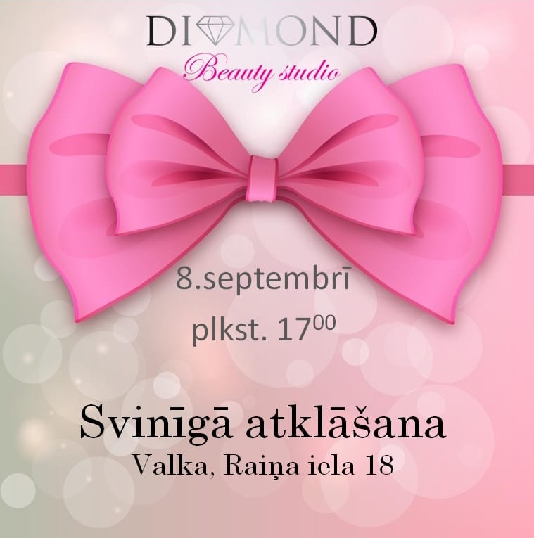 Skaistumkopšanas studijas "DIAMOND" svinīgā atklāšana