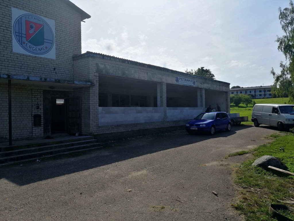 Tiek labiekārtots petanka sporta centrs Ērģemē