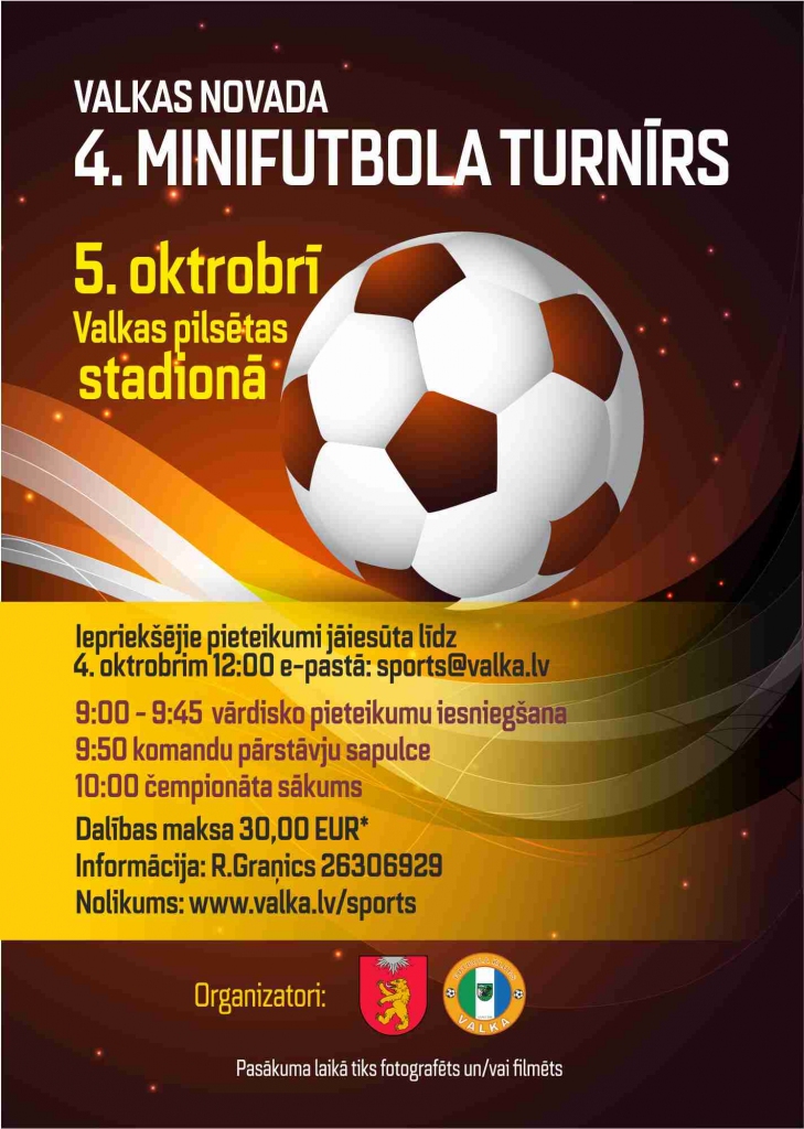 Valkas novada 4. minifutbola turnīrs