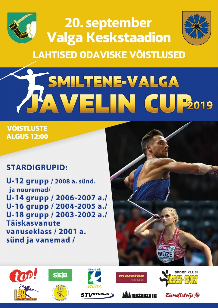 Smiltene-Valga JAVELIN CUP 2019