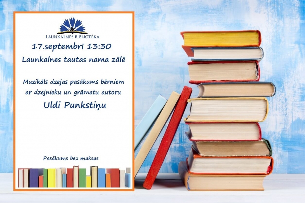 Launkalnes bibliotēka ielūdz uz Dzejas dienu pasākumu