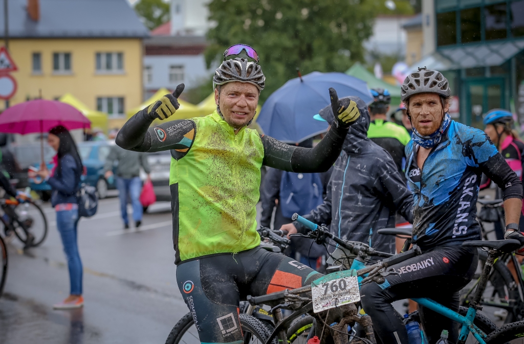 FOTO: Latvijas valsts mežu MTB maratona sezona noslēdzas Smiltenē (II daļa)