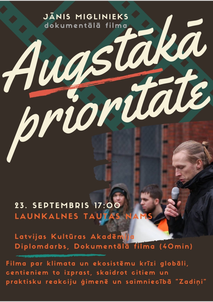 Dokumentālā filma "Augstākā prioritāte"