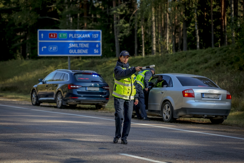 FOTO: “EDWARD” dienas ietvaros policija mūspusē sastāda 26 protokolus