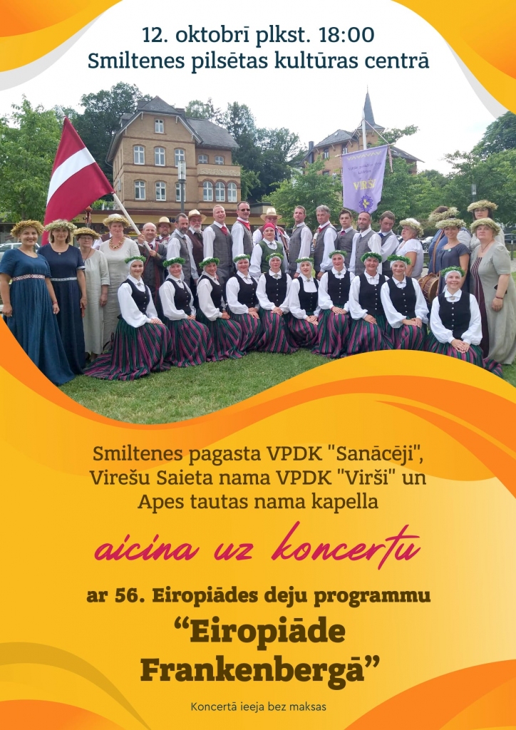 Koncerts "Eiropiāde Frankenbergā"