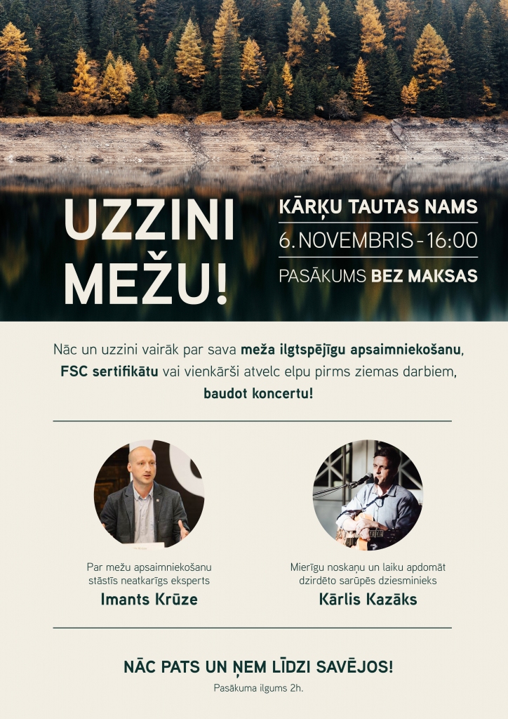 Uzzini mežu!