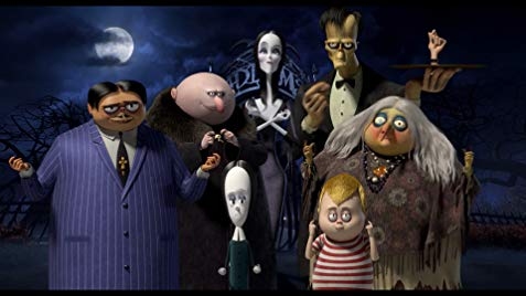 Animācijas filma "Adamsu ģimene"